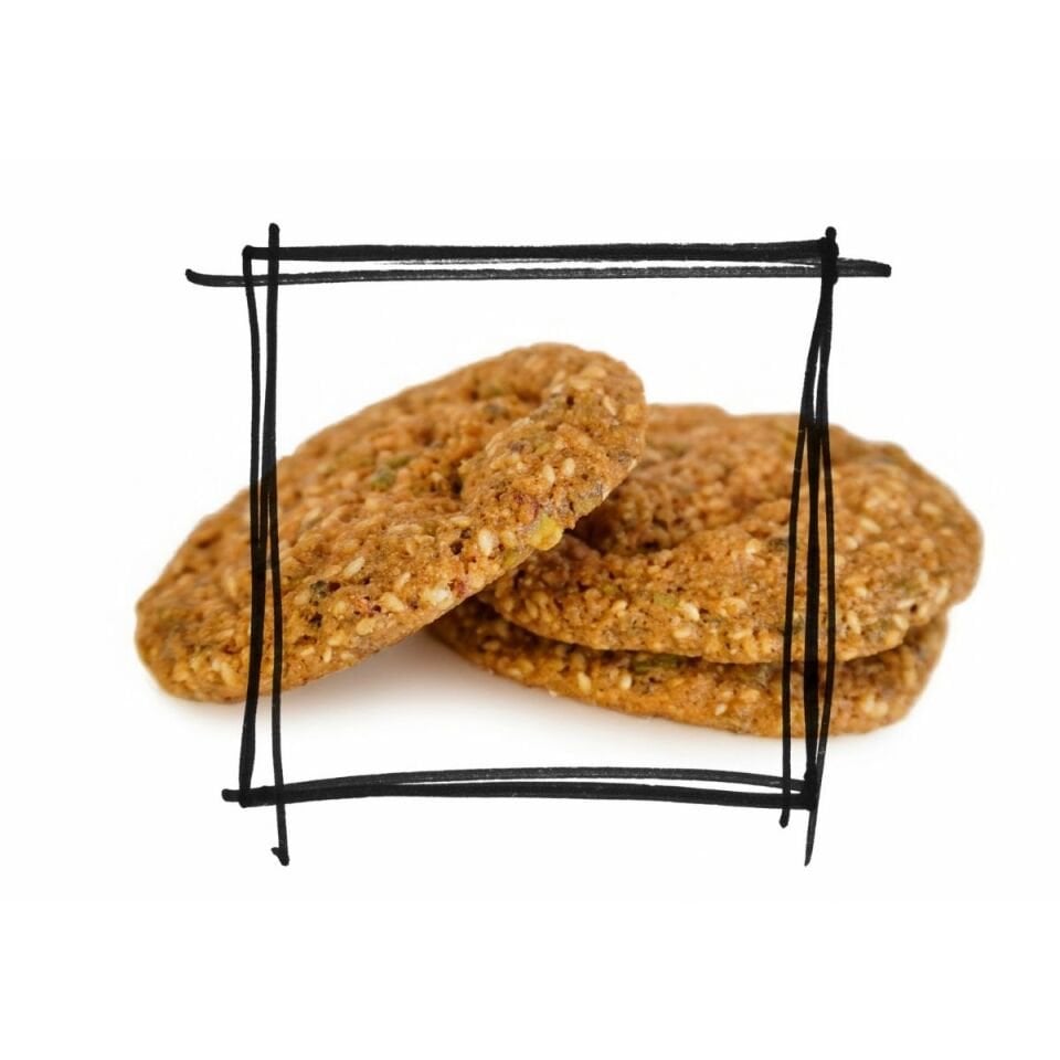 Ketojenik Frambuazlı Gevrek