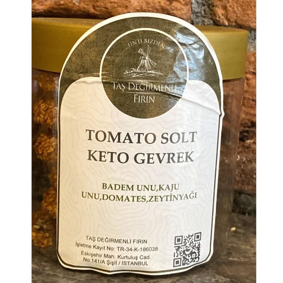 Tomato Solt Keto Gevrek
